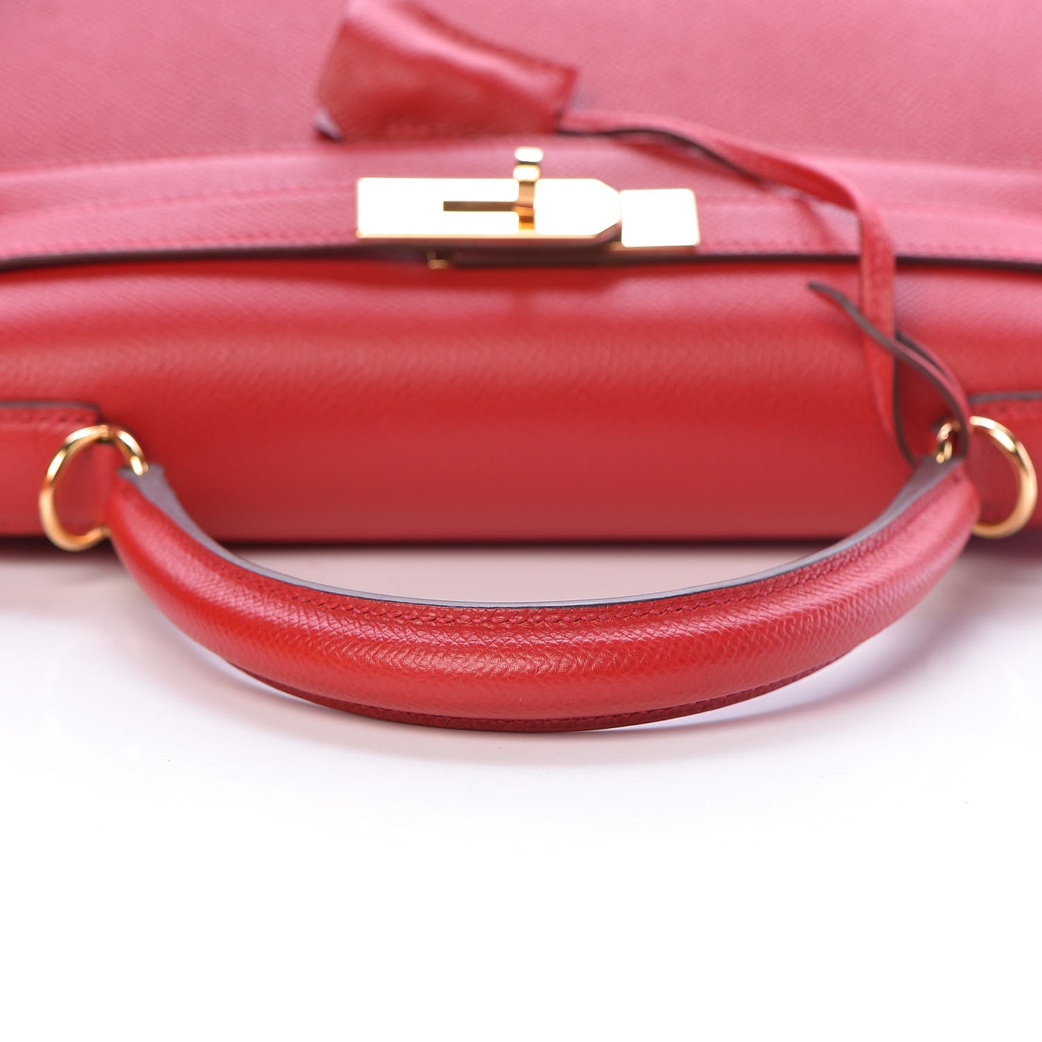 Hermes Epsom Kelly Sellier 28 Rouge Casaque 8 of 41
