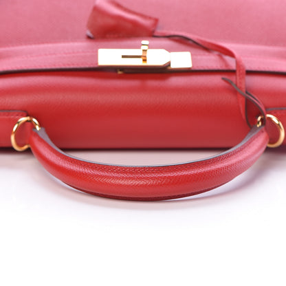Hermes Epsom Kelly Sellier 28 Rouge Casaque 8 of 41