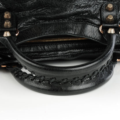 Balenciaga Agneau Giant 12 Rose Gold Hardware Velo Black 8 of 8