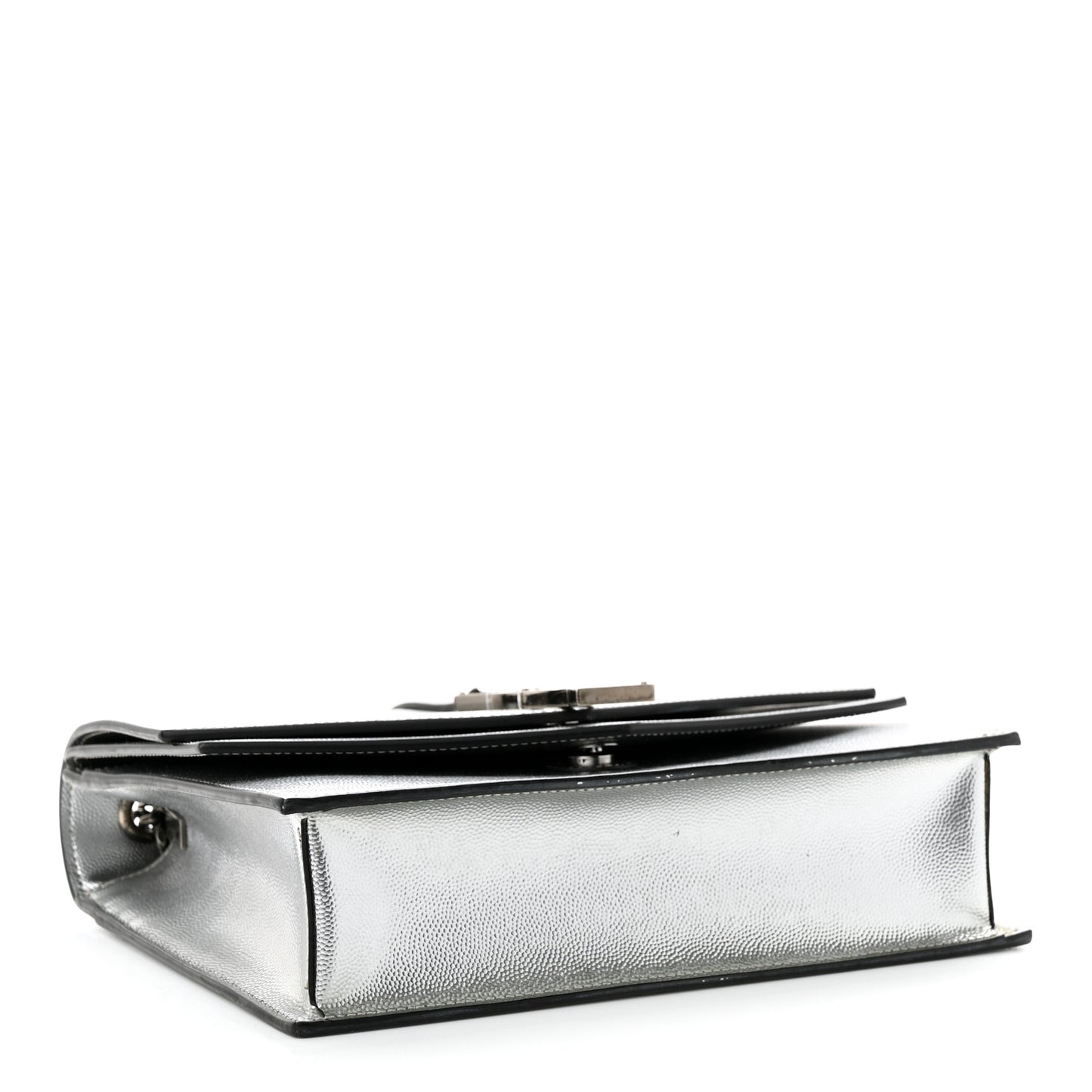 Grain De Poudre Monogram Medium Sulpice Shoulder Bag Silver