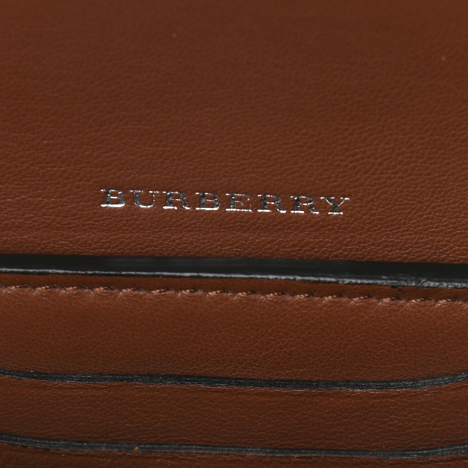 Burberry Goatskin Vintage Check Mini D-Ring Bag Black 6 of 11