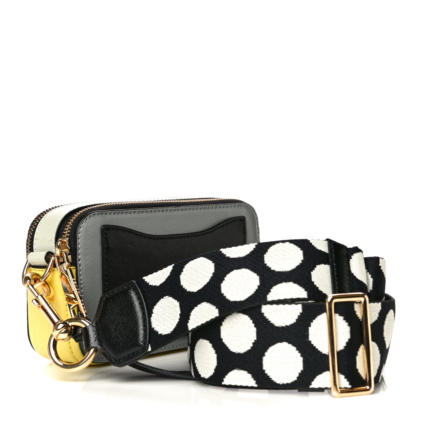 Saffino Small Snapshot Camera Bag Grey Yellow
