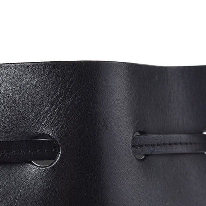 Mansur Gavriel Calfskin Mini Bucket Bag Black Argento 20 of 20