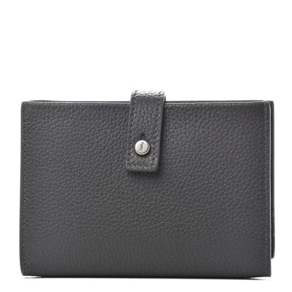 Saint Laurent Grained Calfskin Sac De Jour Souple Card Case Grey 1 of 6