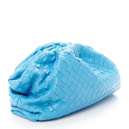 Bottega Veneta Nappa Maxi Intrecciato The Pouch Oversized Clutch Swimming Pool 3 of 10
