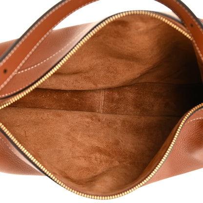Celine Supple Calfskin Medium Romy Shoulder Bag Tan 5 of 11