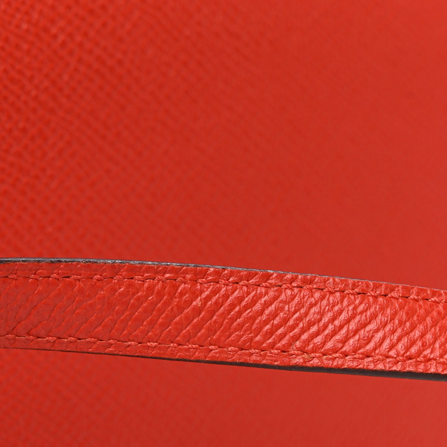Hermes Epsom Enamel Constance 18 Capucine Sanguine 12 of 14