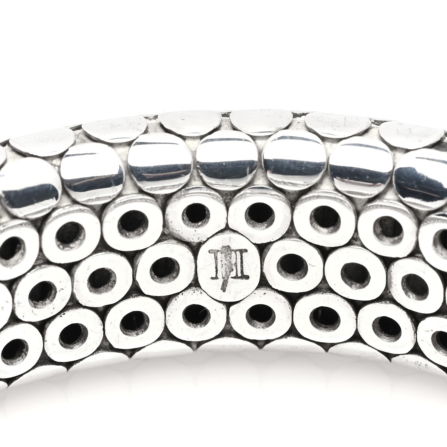 John Hardy Sterling Silver Dot Flex Cuff Bracelet 5 of 5