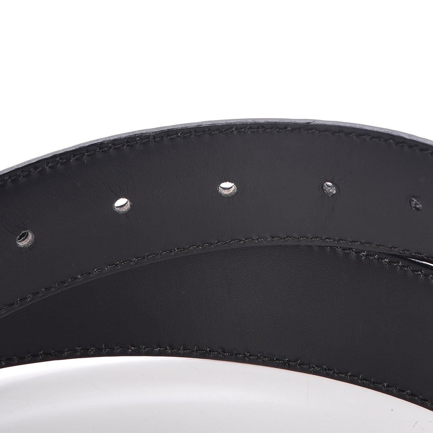 Guccissima Interlocking G 40mm Belt 85 34 Black