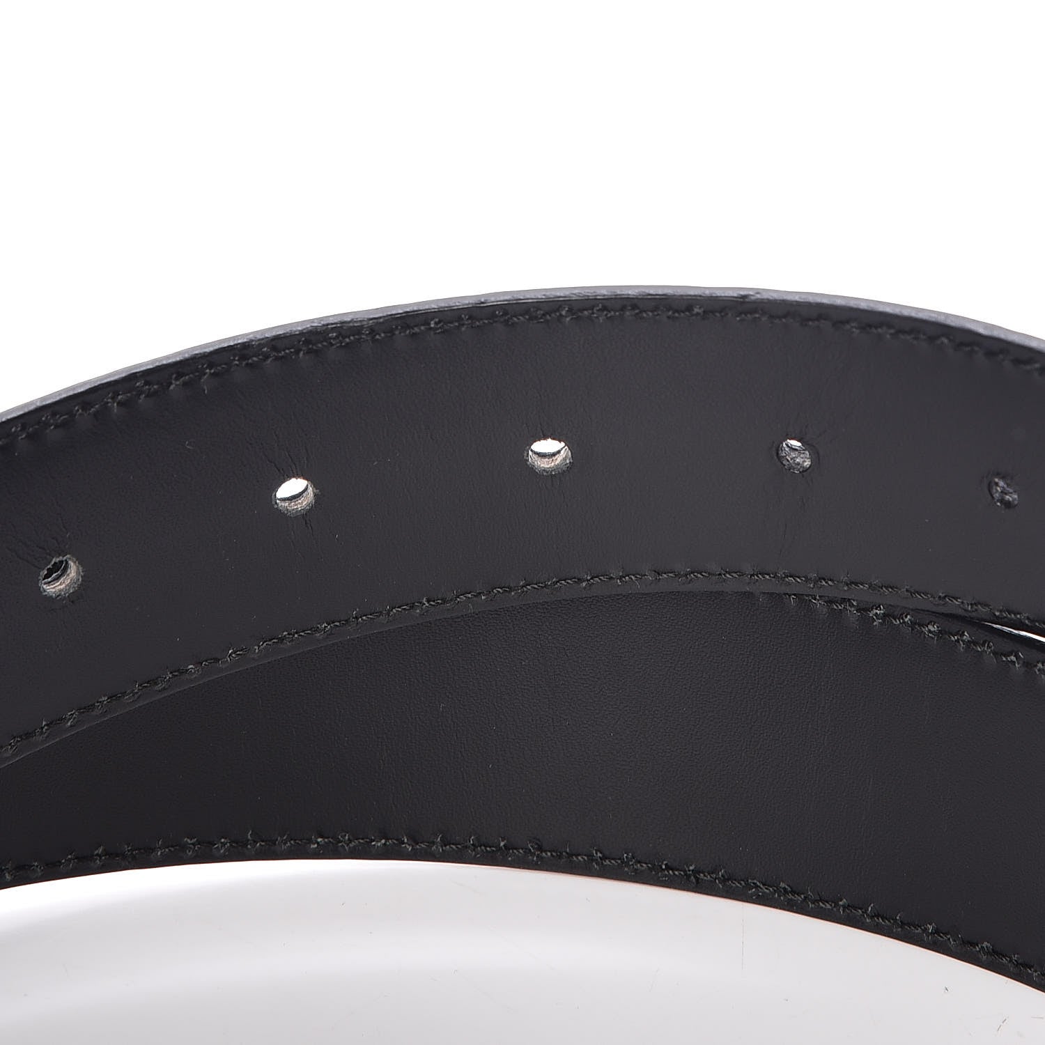 Gucci Guccissima Interlocking G 40mm Belt 85 34 Black 6 of 6
