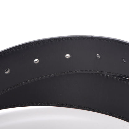 Gucci Guccissima Interlocking G 40mm Belt 85 34 Black 6 of 6