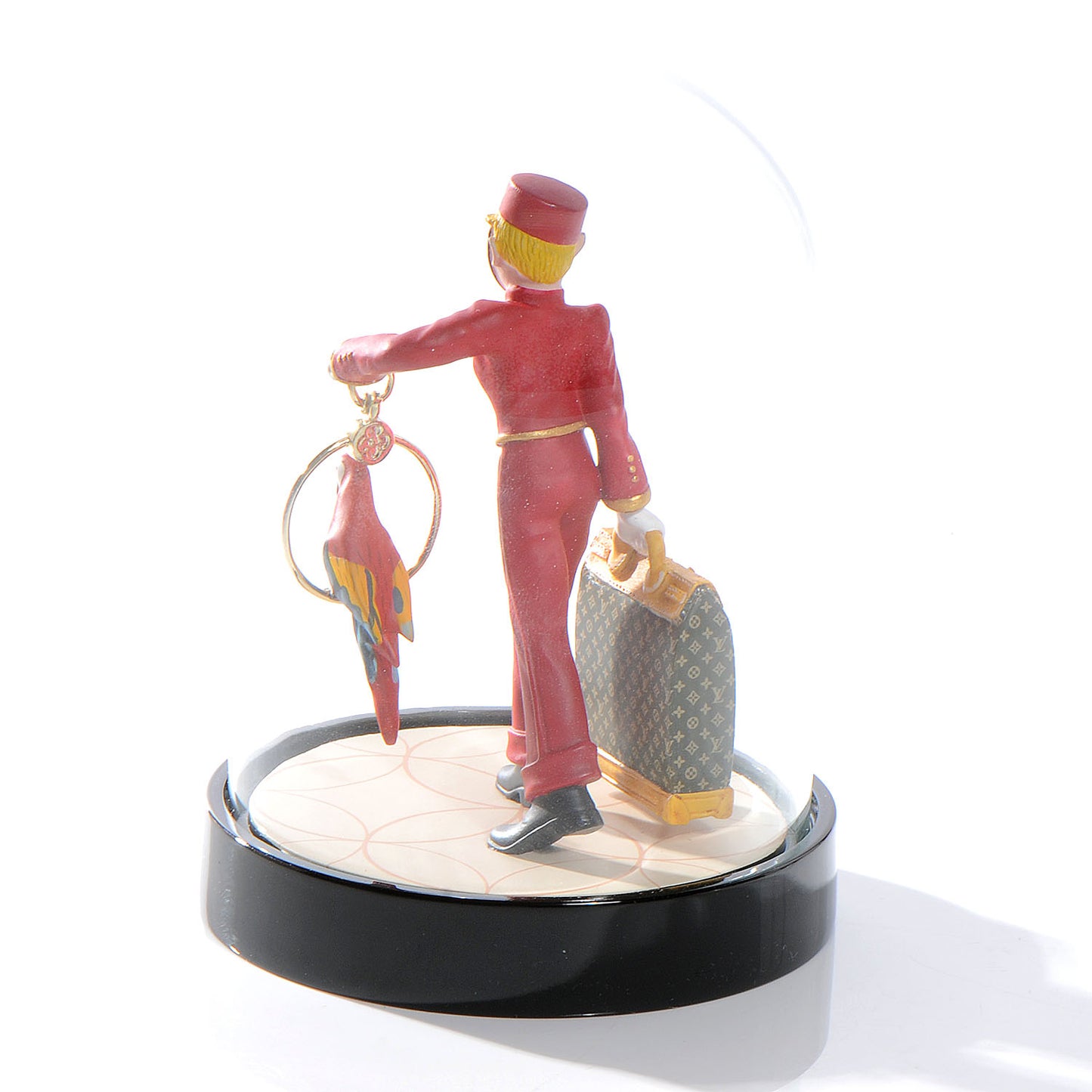 Porter Bell Boy Snow Globe Boule VIP