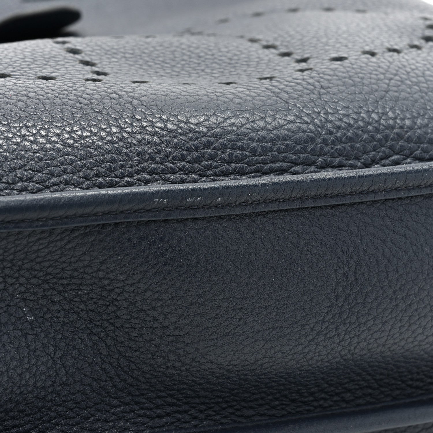 Hermes Taurillon Clemence Evelyne III GM Bleu Nuit 16 of 19