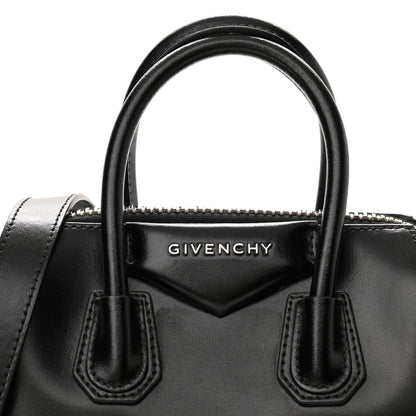 Givenchy Shiny Lord Calfskin Mini Antigona Black 8 of 10