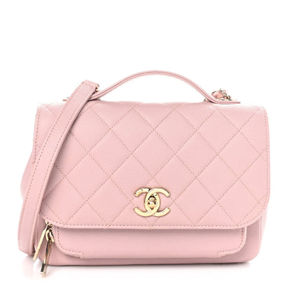 Chanel Caviar Quilted Medium Business Affinity Flap Light Pink 1 of 13