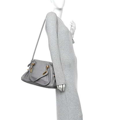 Chloe Calfskin Medium Paraty Cashmere Grey 2 of 12