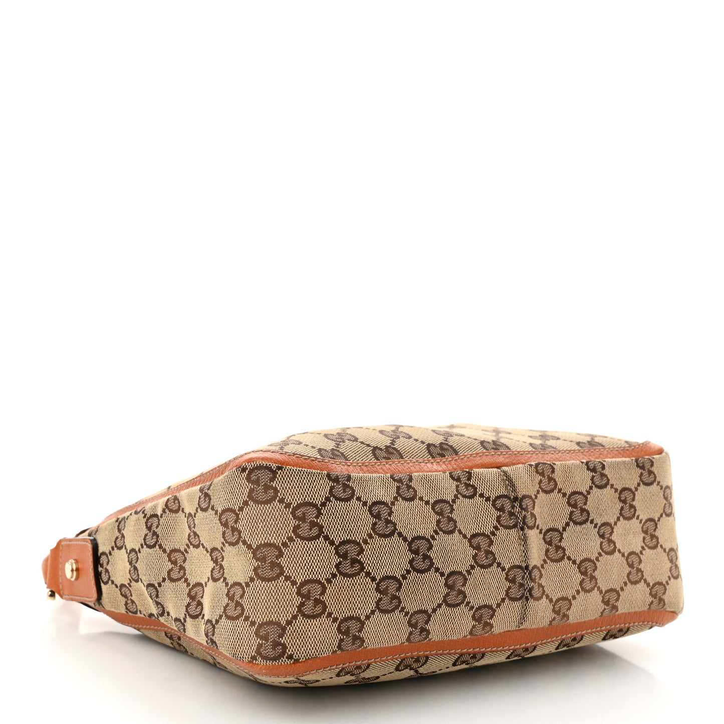 Monogram Abbey Shoulder Bag Brown