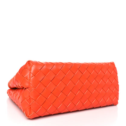 Bottega Veneta Nappa Intrecciato Small Andiamo With Chain Shoulder Bag Orange 4 of 9