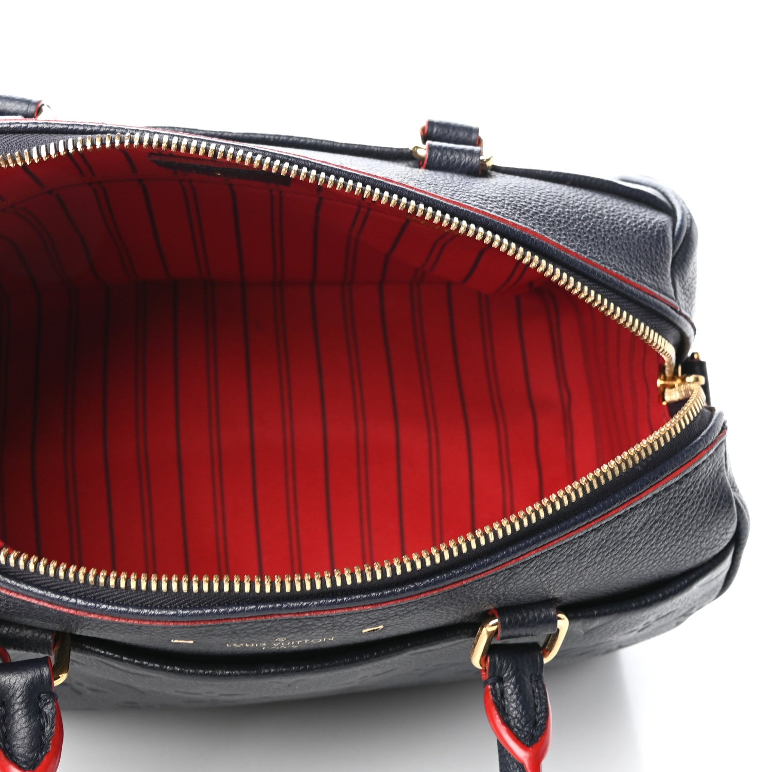 Louis Vuitton Empreinte Speedy Bandouliere 25 NM Marine Rouge 5 of 8