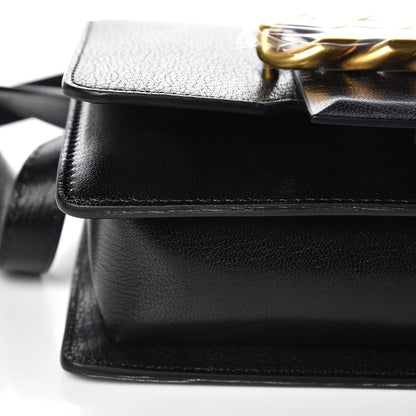 Givenchy Goatskin Infinity Flap Bag Black 11 of 11