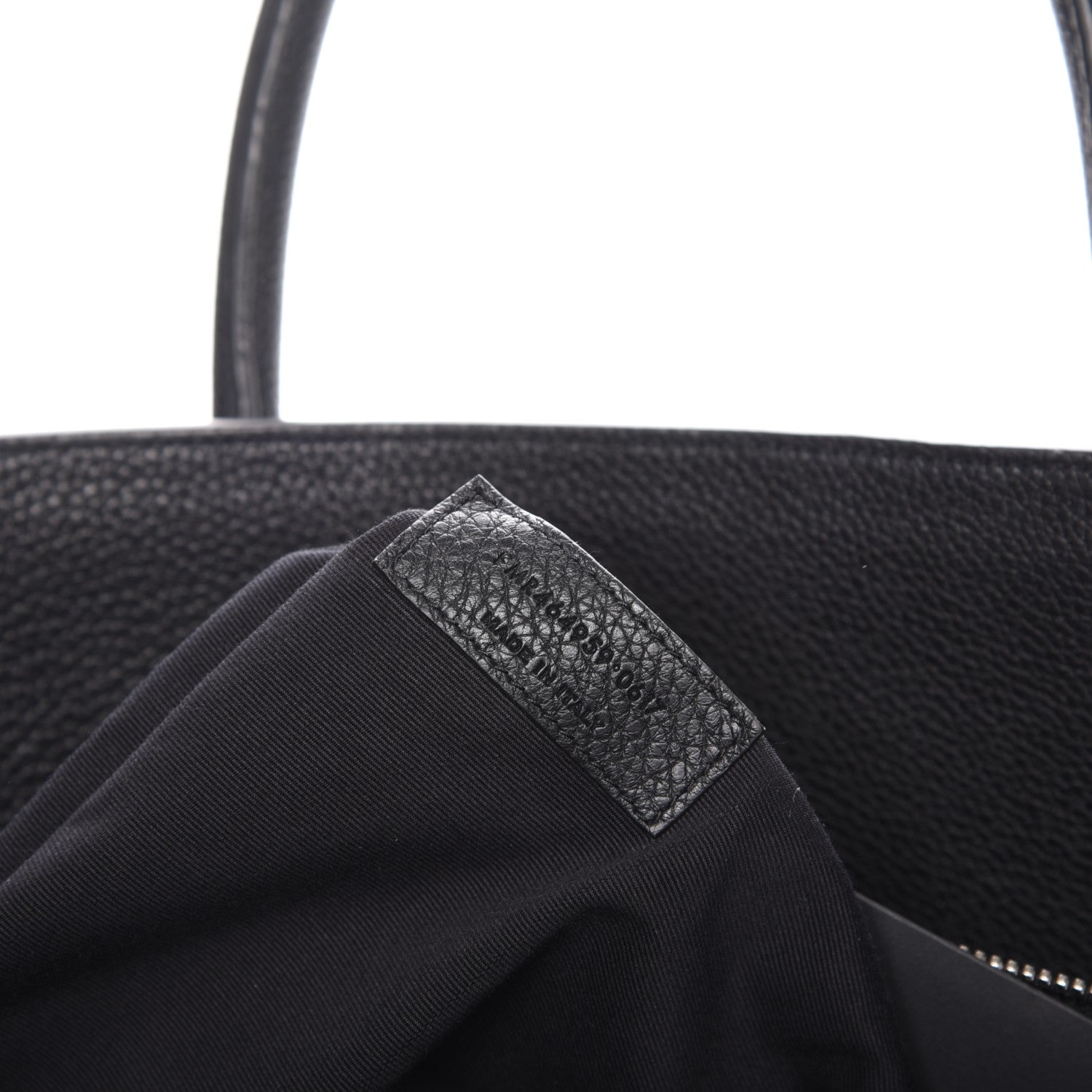 Saint Laurent Grained Calfskin Medium Supple Sac De Jour Black 8 of 18