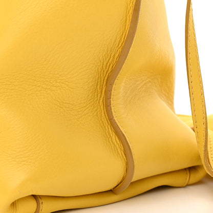 Salvatore Ferragamo Calfskin Medium Sookie Shoulder Bag Yellow 13 of 15