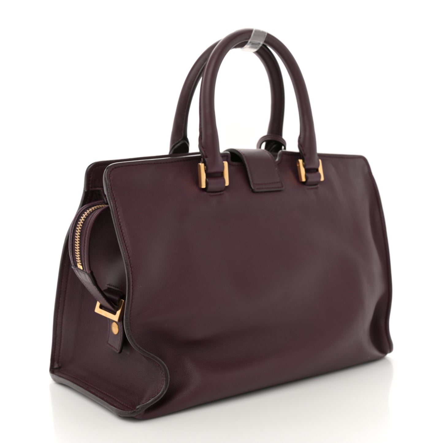 Smooth Calfskin Small Monogram Cabas Rouge Legion