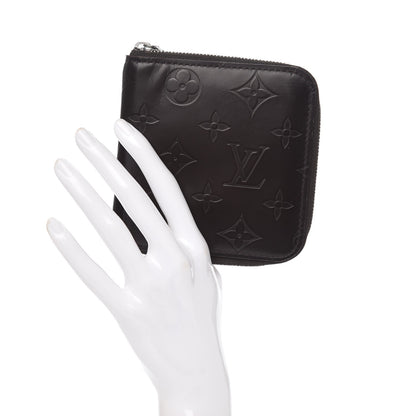 Louis Vuitton Monogram Glace Porte-Monnaie Billets Zipped Wallet Cafe 2 of 7