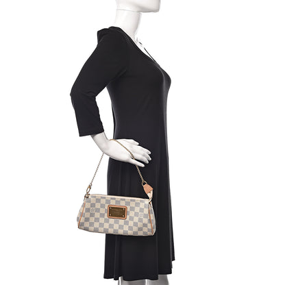 Louis Vuitton Damier Azur Eva Clutch 2 of 11