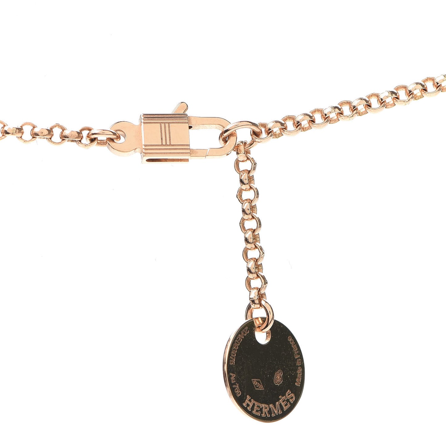 18K Rose Gold PM Kelly Clochette Necklace