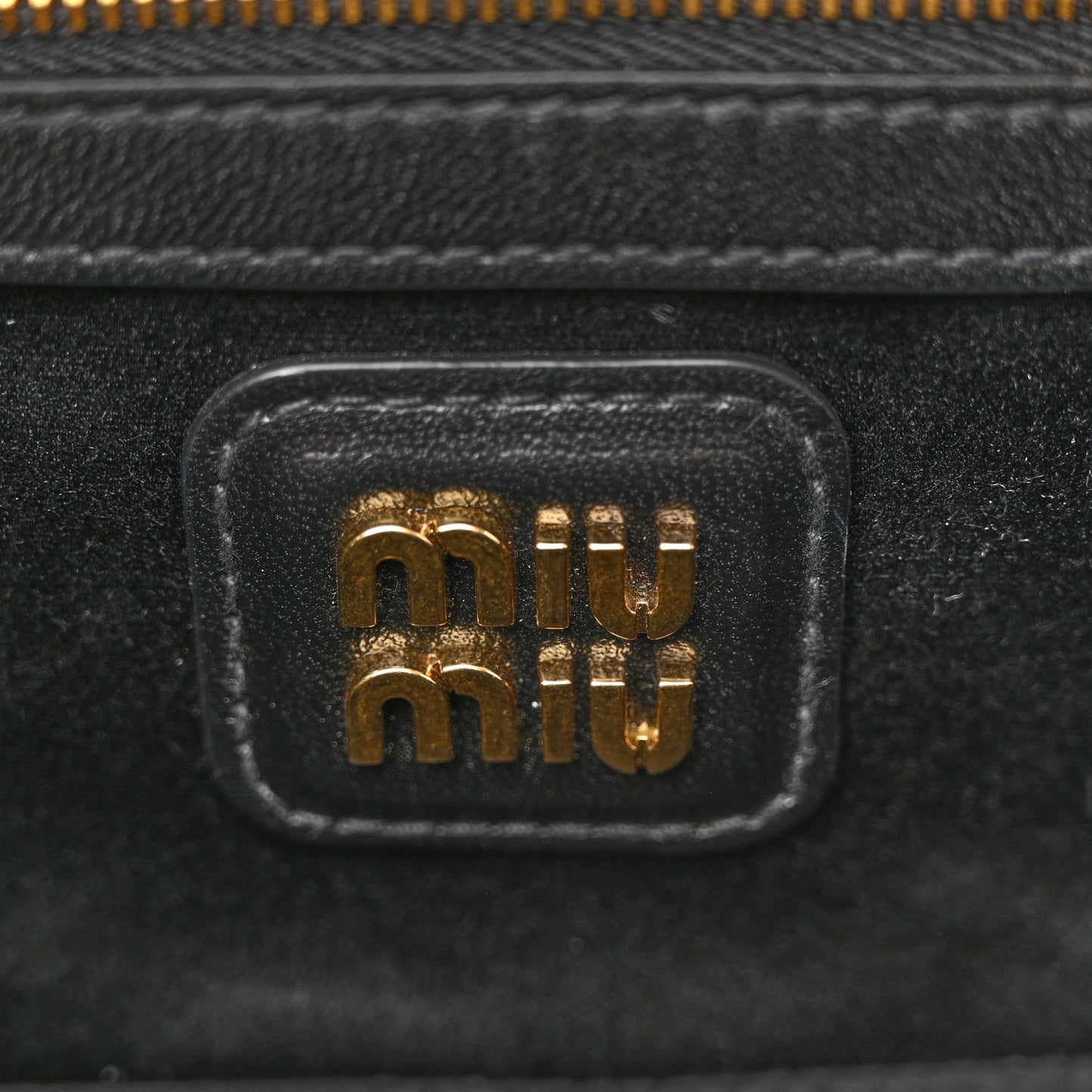 Nappa Matelasse Regular Arcadie Top Handle Bag Black