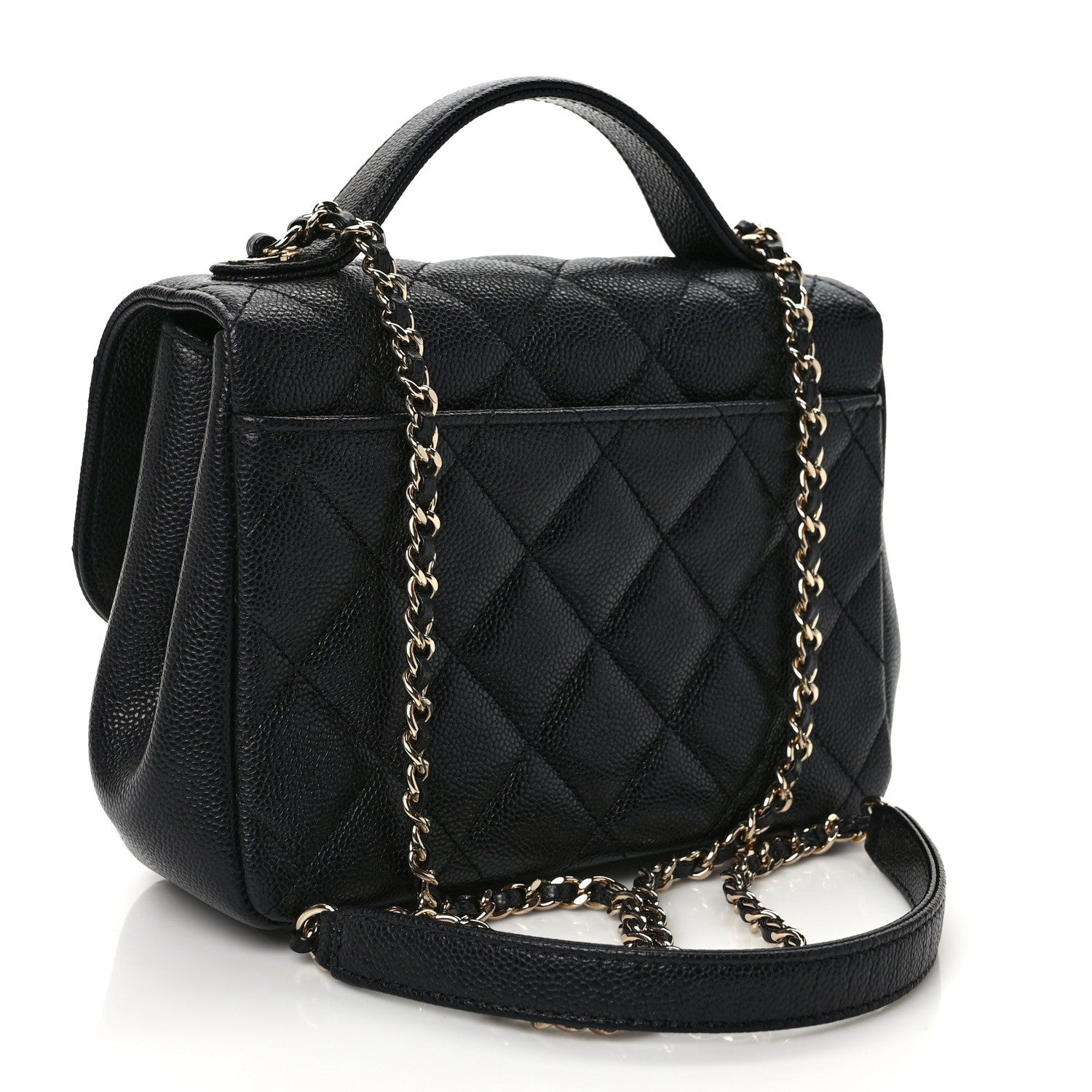Chanel Caviar Quilted Small Business Affinity Flap Black 3 of 10