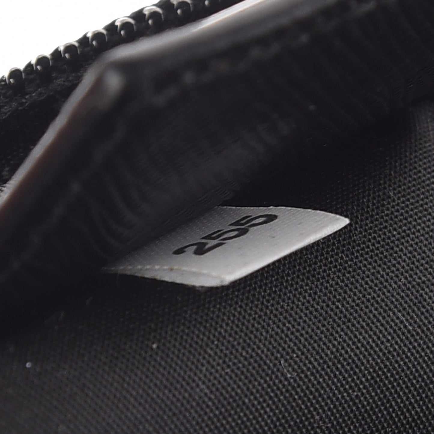 Nylon Vela Small Flat Messenger Bag Black