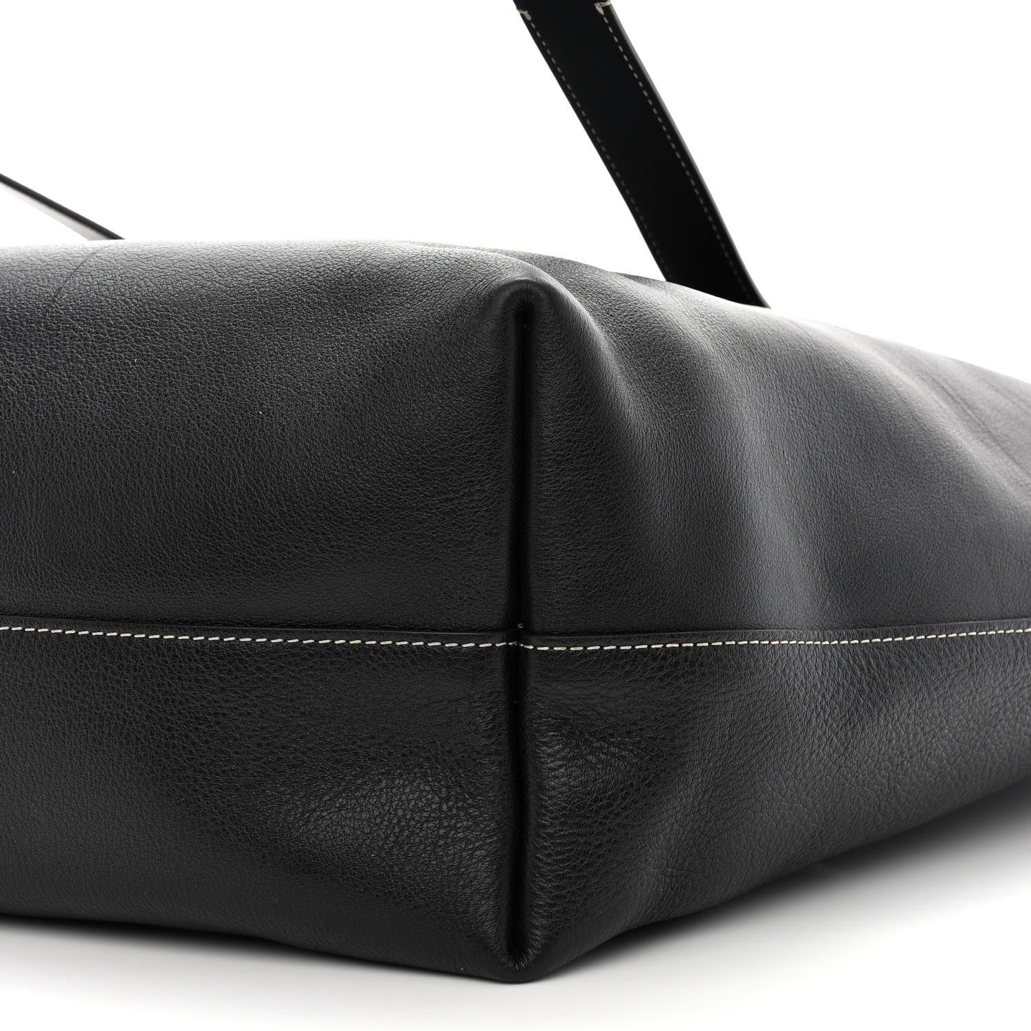 Chloe Small Grain Smooth Calfskin Medium Darryl Tote Black 11 of 13
