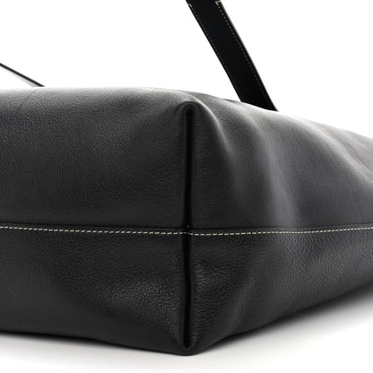 Chloe Small Grain Smooth Calfskin Medium Darryl Tote Black 11 of 13