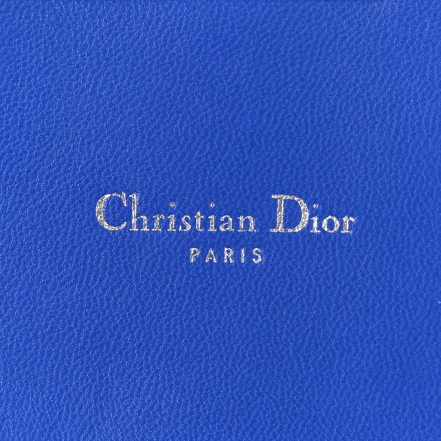 Christian Dior Lambskin Cannage Miss Dior Promenade Pouch Blue 6 of 11