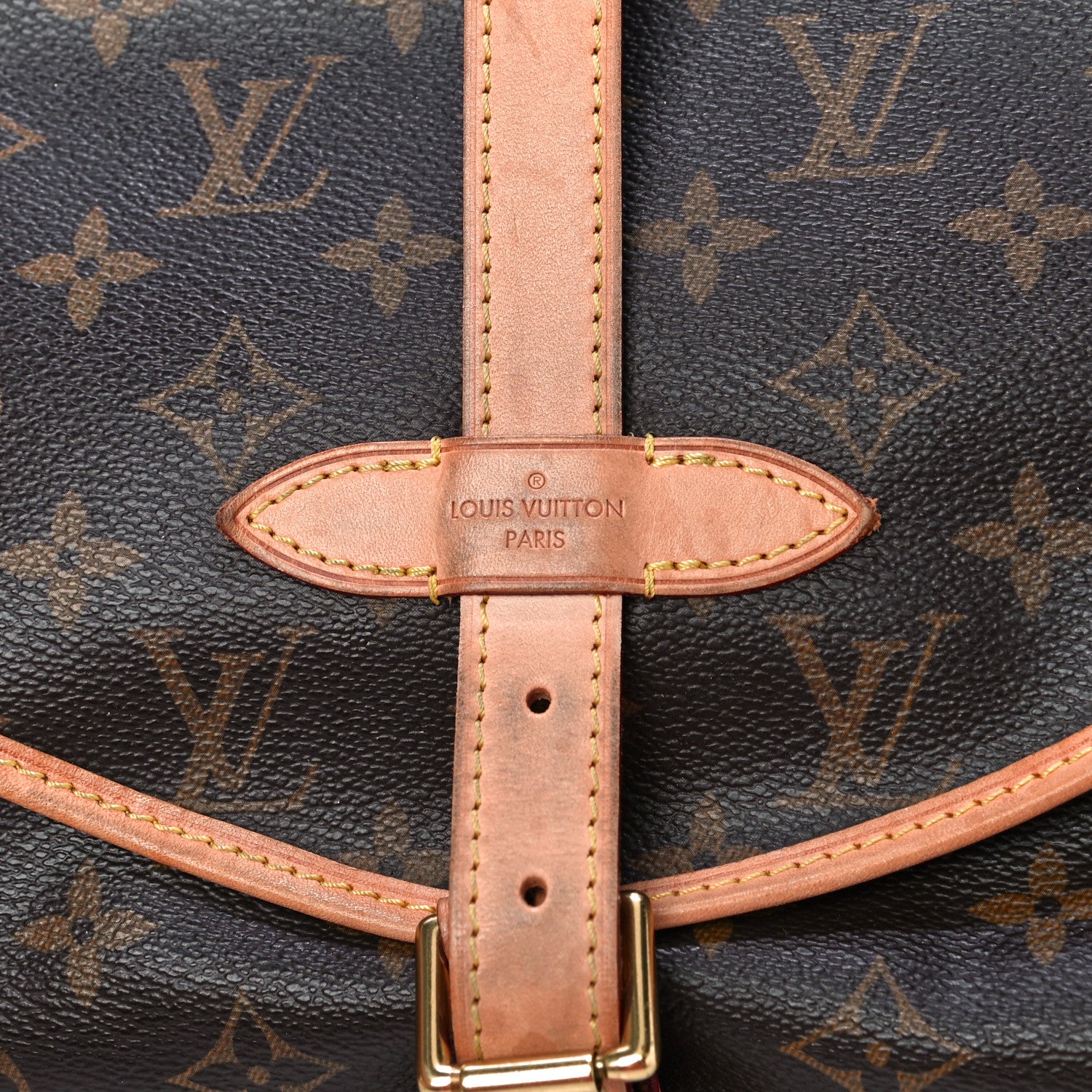 Louis Vuitton Monogram Saumur GM 11 of 12