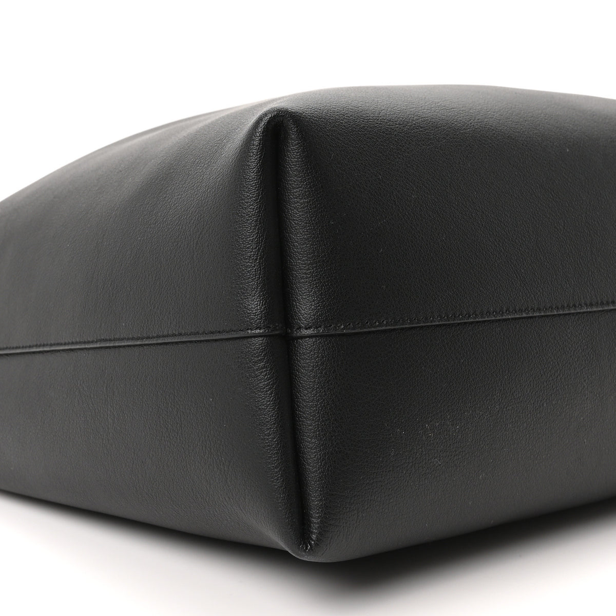 Calfskin Large Shopping Tote Black