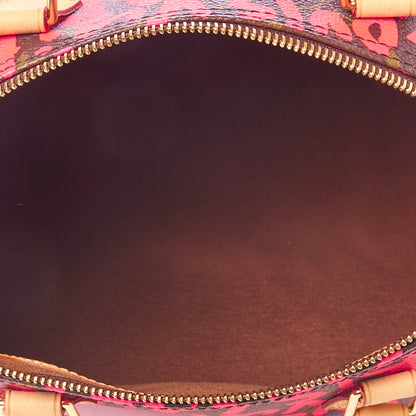 Louis Vuitton Monogram Graffiti Speedy 30 Fuchsia 4 of 8
