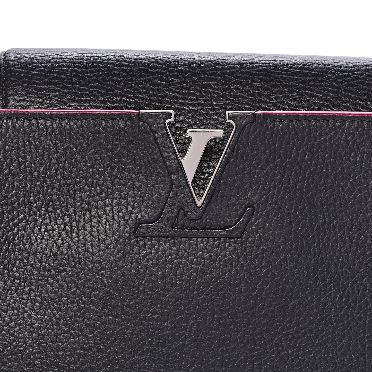 Taurillon Capucines MM Cobalt