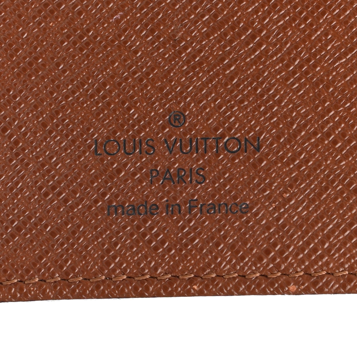 Monogram Porte Valeurs Checkbook Wallet
