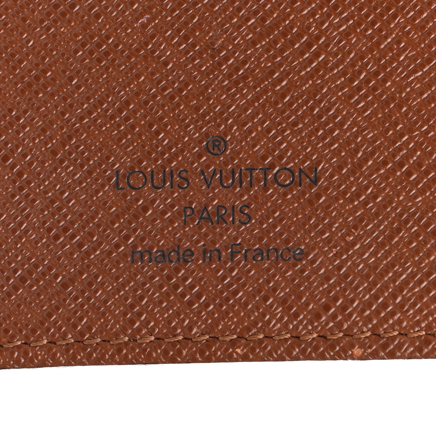 Louis Vuitton Monogram Porte Valeurs Checkbook Wallet 6 of 7