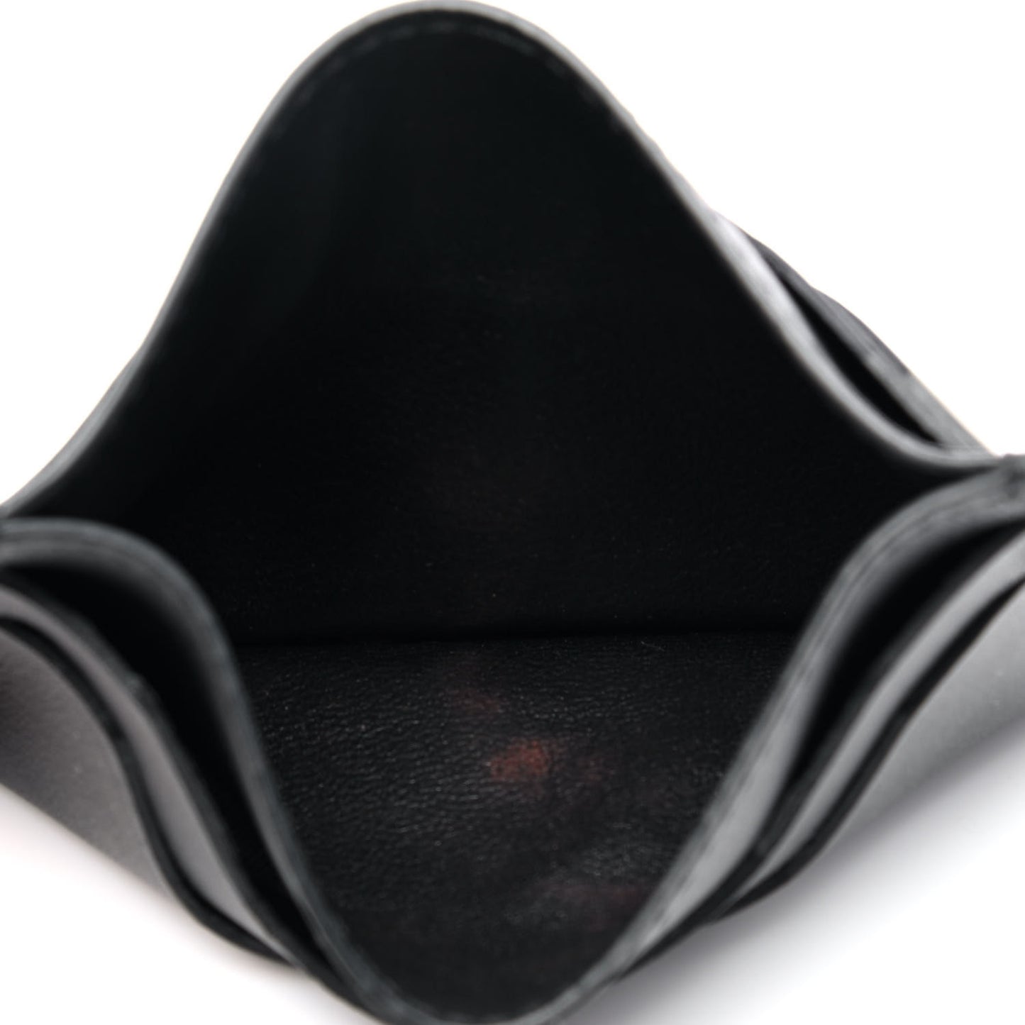 Calfskin Card Holder Black