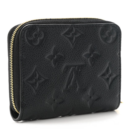 Louis Vuitton Empreinte Zippy Coin Purse Black 3 of 10