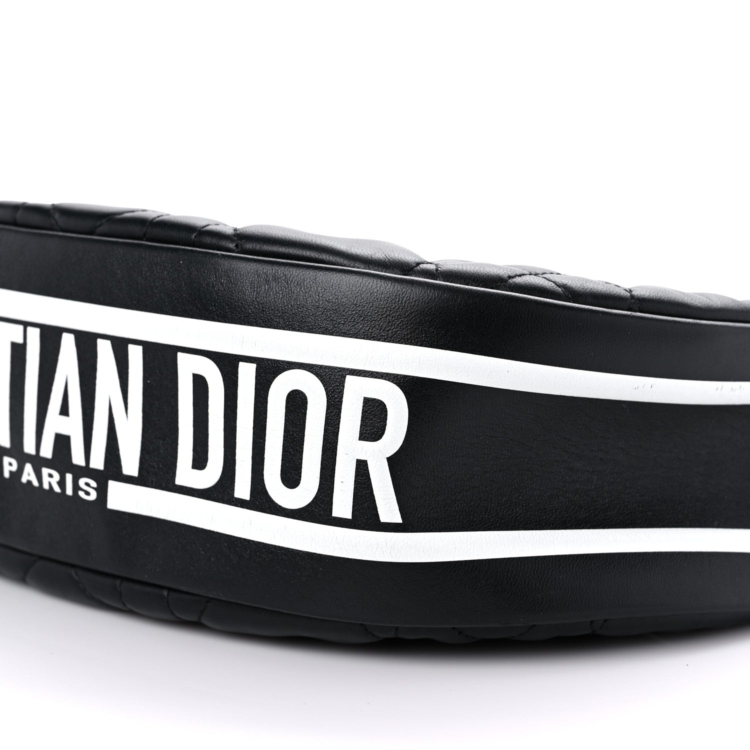 Christian Dior Lambskin Cannage Medium Dior Vibe Hobo Bag Black 8 of 8