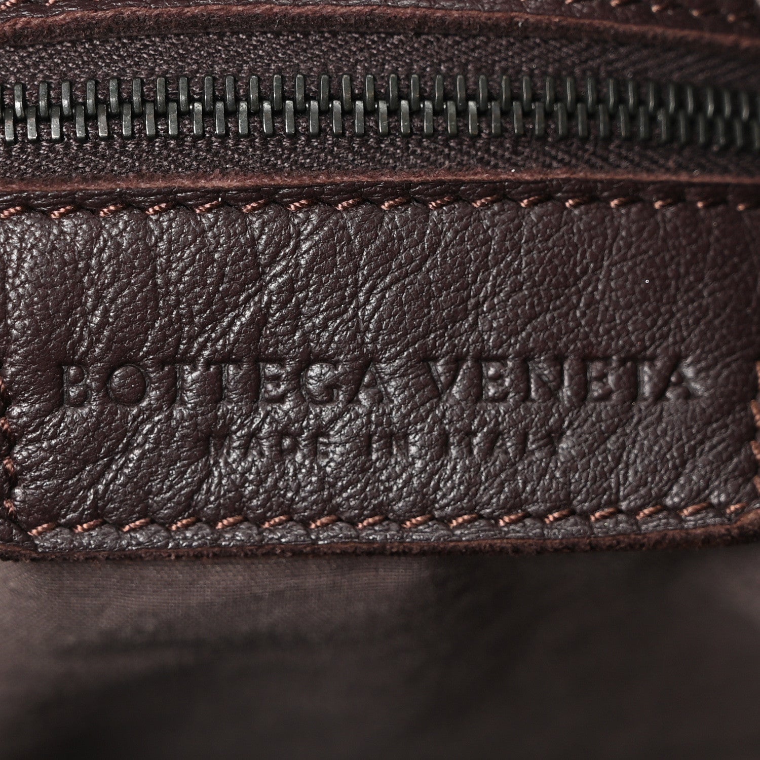 Bottega Veneta Nappa Intrecciato Double Zip Large Hobo Ebano 6 of 9