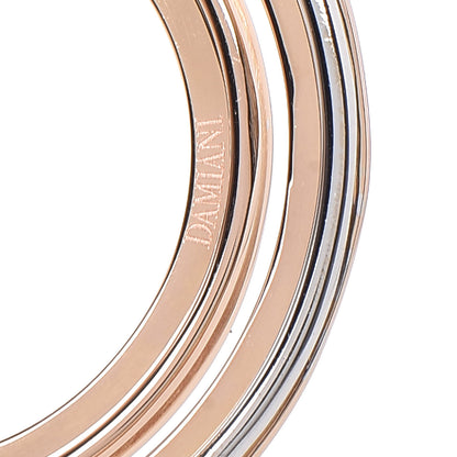 Damiani 18K Pink Gold Diamond Sophia Loren Pendant Necklace 5 of 7
