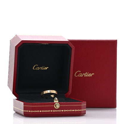 Cartier 18K Yellow Gold 3.5mm LOVE Wedding Band Ring 55 7.25 5 of 5