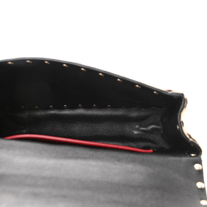 Valentino Garavani Calf Hair Leopard Print Small Rockstud Spike Shoulder Bag 5 of 10
