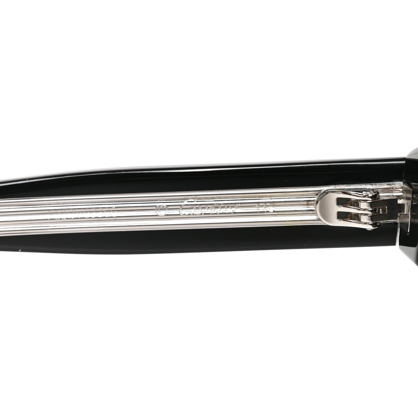 Acetate C De Cartier Sunglasses CT0277S Black